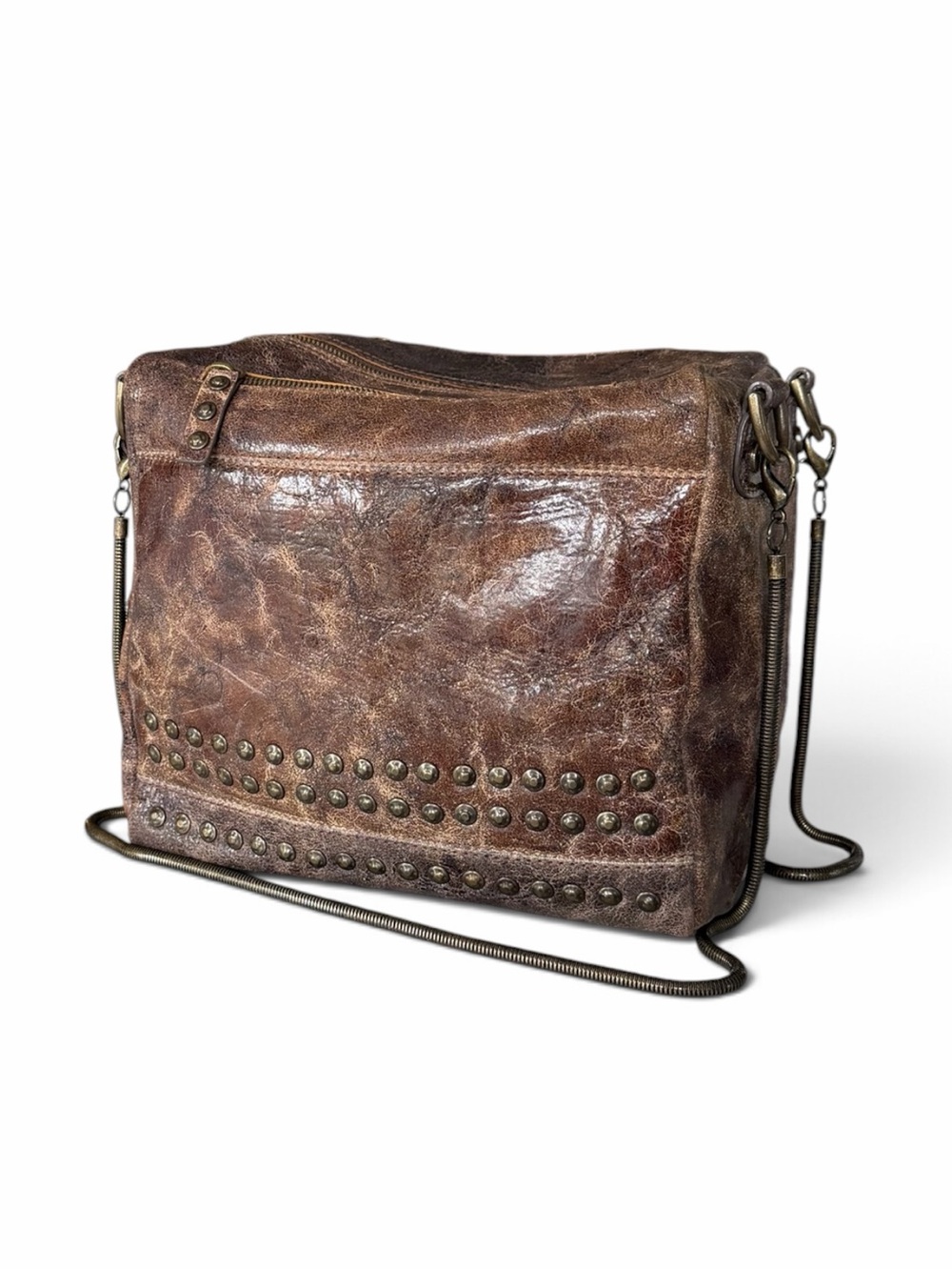 Frye Brooke Box Bag Studded Bag